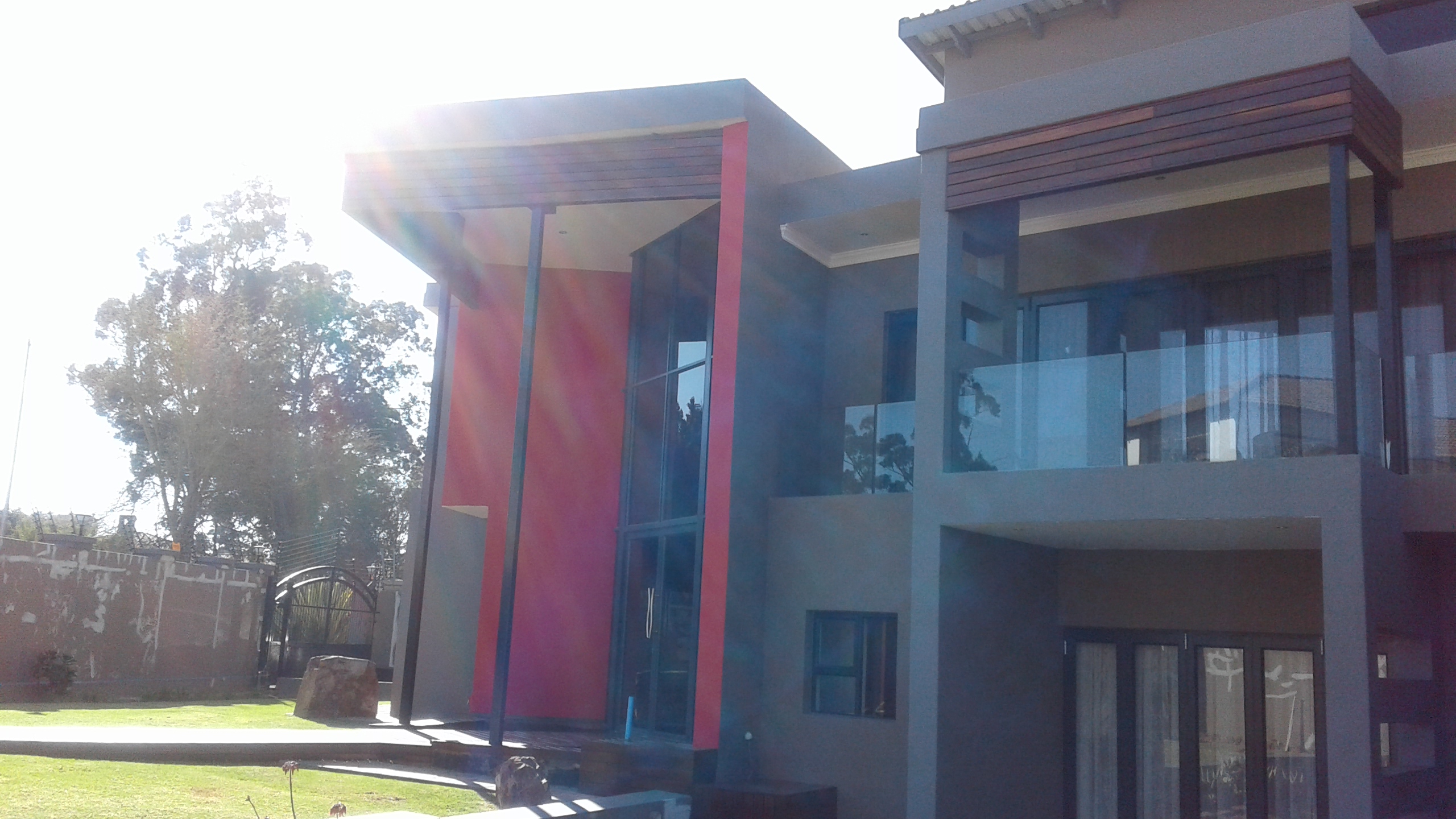 Construction of house in Waterkloof